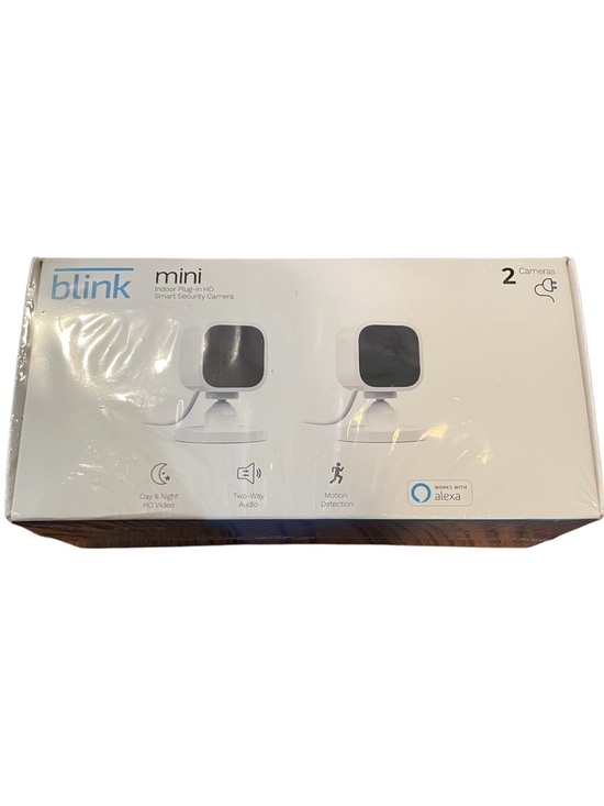 Blink Other - Blink Mini Indoor Plug In HD Smart Security Camera 2 Pack White New Sealed